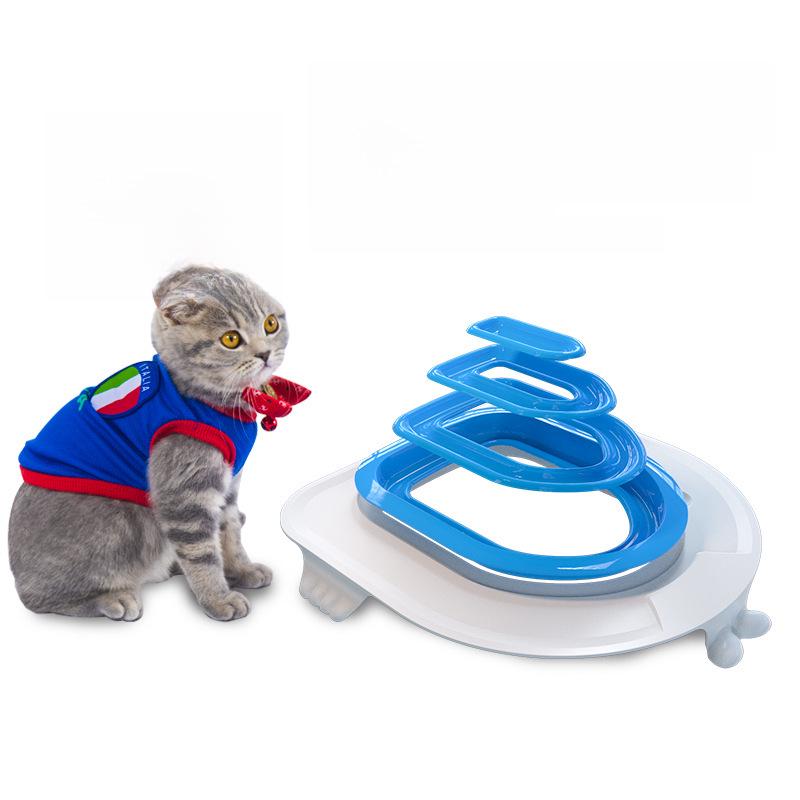 Cat Toilet Trainer & Mat - Secure Litter Tray Holder for Easy Bathroom Training