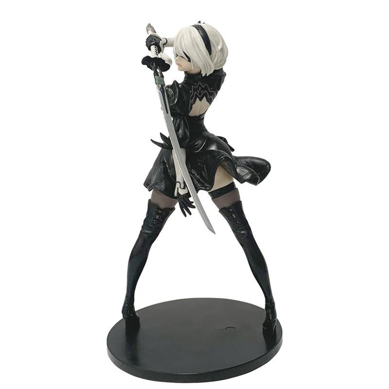 Фигурка из ПВХ Nier Automata YoRHa № 2 Тип B с шарнирным дизайном для коллекционеров