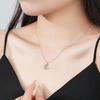 Shaking Cat Necklace Cat Star Star Crescent Moon Necklace Gift Birthday Anniversary Present Women Girlfriend Wife Daughter Accessory [gulamu Jewelry]