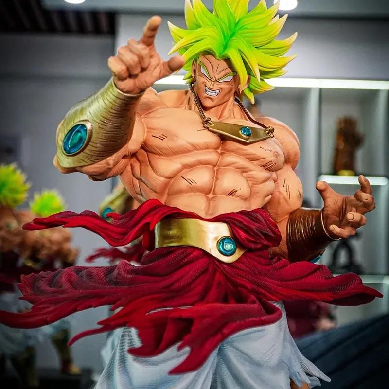 Статуэтка Dragon Ball Новый Супер Сайян ДжиТи - 50 см Расколотый Круг Броли Фигурка Действия Модель Аниме Украшение для Коллекции Подарок