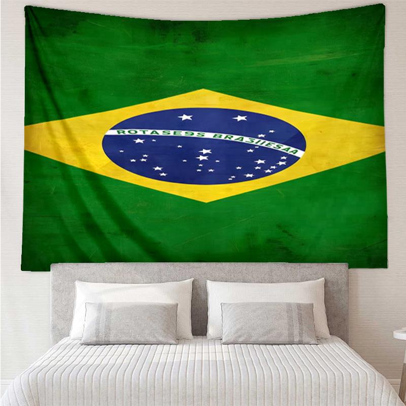 1PC Brazil Artwork Printed Tapestry Room Decoration Wall Hanging for Living Room Bedroom, dormitory, Birthday and Christmas gifts