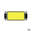 12-24V 54LED Truck Car Interior COB Light LED Lamp Super Bright Cold White for Boat Light Reading Bulb Vehicles 15cm X 6cm