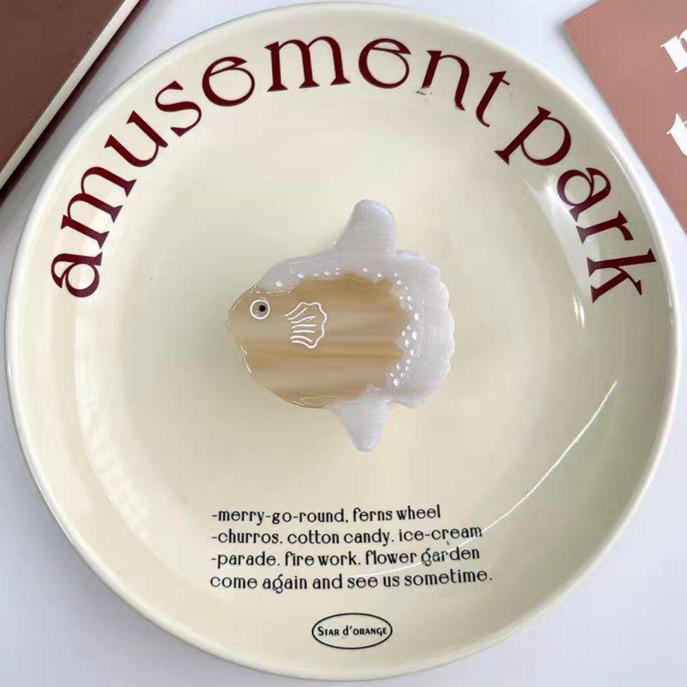 Geometry Seal Acetate Hair Clip Lovely Creative Hair Claw Ocean Animal Shark Clip Travel