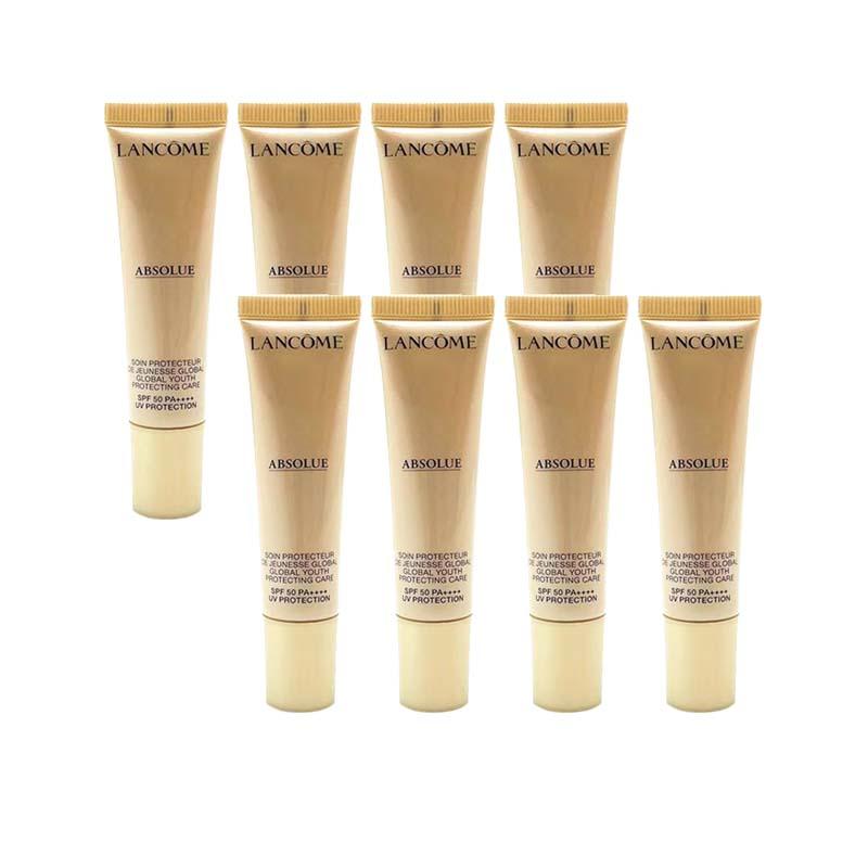 LANCÔME Молочко-барьер Jingchun Zhenyan от солнца Защита от УФ Увлажнение Осветление SPF50 PA++++ // Солнцезащитное средство Jingchun 10 мл*8