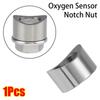 1 шт. заглушка из нержавеющей стали, гайка, сварная заглушка, широкополосный гайка, фитинг, адаптер датчика O2, автозапчасти