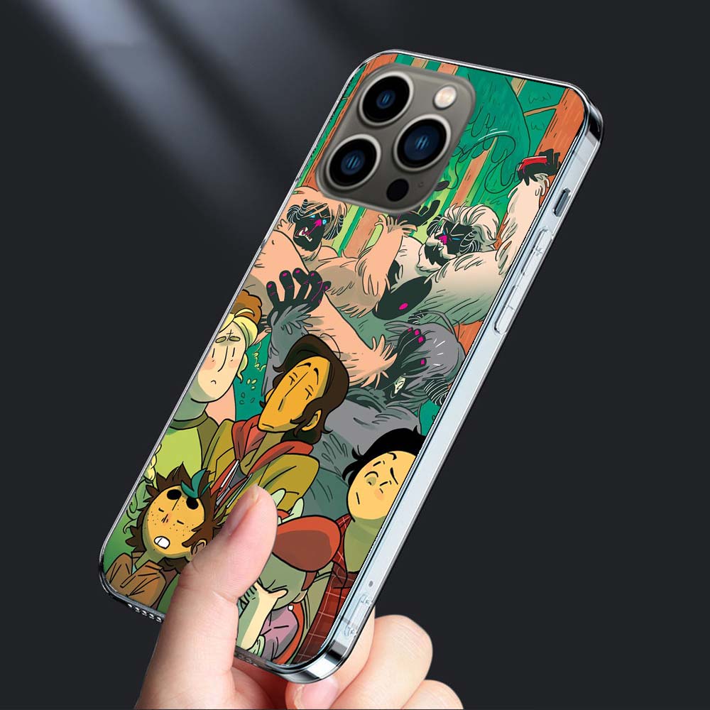 L-Lumberjanes Phone Case For Iphone 16E 15 Pro 14 Plus 17E 16 17 Pro Max Air 11 12 13 Mini Shockproof Capa Cute Cover TPU Cle