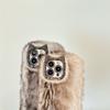 Стильный градиентный плюшевый чехол для телефона с индивидуальным дизайном для iPhone 11 12 16 15 14 Plus 13 Pro Max 17 Aro Девичьи чехлы для телефона