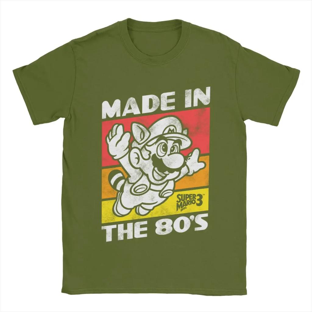 T-Shirts Made In The 80s Humor Cotton Tees Short Sleeve T Shirts Round Collar Clothes Arrival