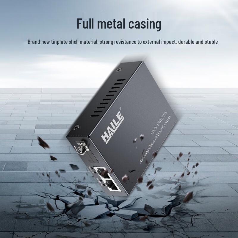 HAILE Gigabit Single-Mode Fiber Optic Transceiver