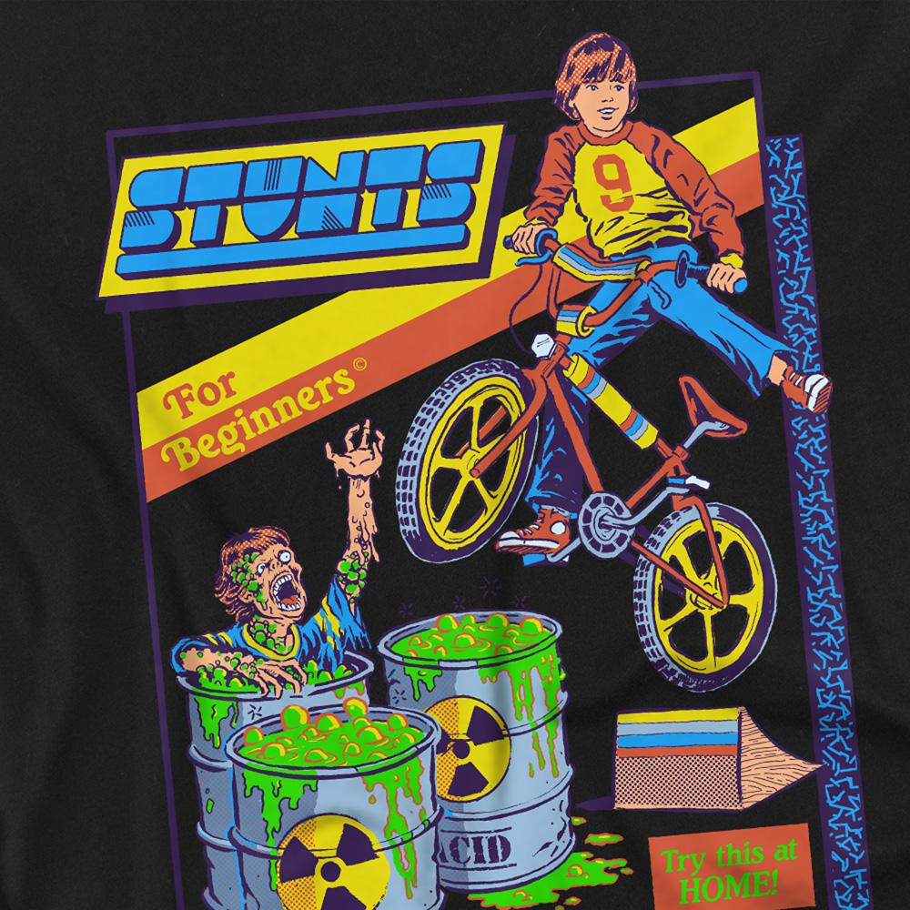 Steven Rhodes Unisex Adult Stunts For Beginners T-Shirt