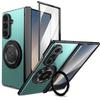 Совместимый чехол-подставка с магнитом и вращением для Galaxy Z Fold 8/7 и Защитная пленка-чехол для Z Flip 7