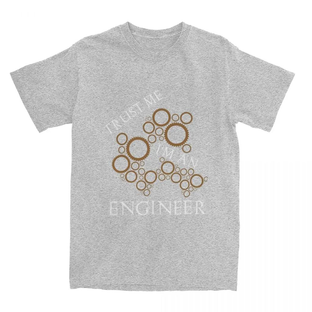 Мужская футболка Trust Me I Am An Engineer Смешные футболки Летняя футболка Винтаж Повседневные хлопковые топы