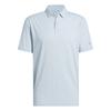Adidas Go-To Lightweight Breathable Soft Comfortable Short Sleeve Golf Retro Sports Polo Men Polo Shirts Miracle-Blue JN8265