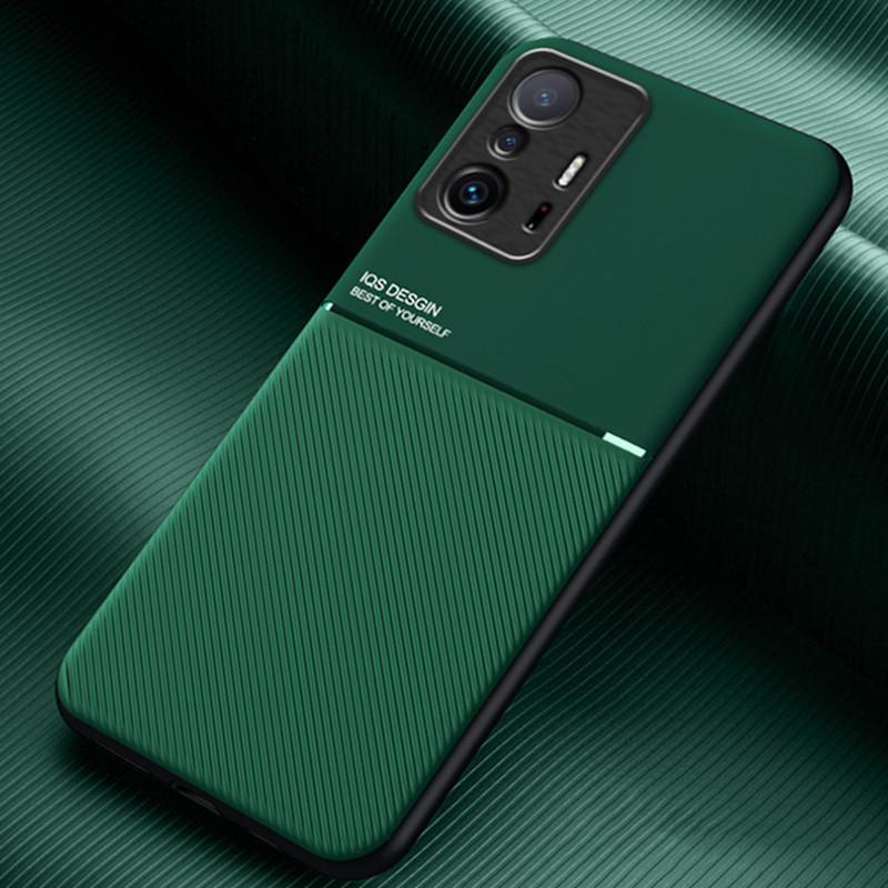 For Xiaomi Mi 11T 11 T Pro 5G Case Car Magnetic Holder Leather Armor Phone Case For Mi 11T Pro Mi11T Pro Soft Bumper Back Cover