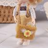 1/6 Doll Simulation Knitting Shoulder Bag Crossbody Bag Labubu Doll Mini Bags Kawaii Plush Dolls Clothes Accessories