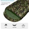 Envelope Sleeping Bag Outdoor Camping Hooded Adult Hollow Cotton Warm Sleep Bag,0.7KG/10-30 Degrees Celsius