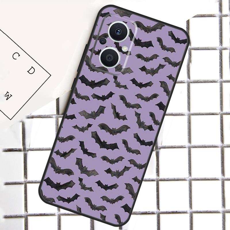 Чехол для телефона с летучими мышами-вампирами для OPPO Reno 14F 10 11 12 13 F 14 Pro 8T 7 8 Lite OPPO Find X8 X6 X5 X9 Pro