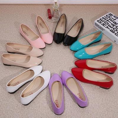 Повседневные женские балетки на плоской подошве без шнуровки с острым носком и закрытым носком. Повседневные женские туфли на плоской подошве из искусственной кожи. Удобные рабочие нарядные балетки на плоской подошве. Легкие прогулочные туфли.