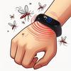 Portable Mosquito Repellent Watch Silicone Wristband Outdoor Camping Anti-Bug Protection Band