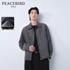 Мужская куртка из искусственной замши в стиле ретро от PEACEBIRD