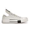 Rick Owens X DRKSHDW DRKSTAR Chuck 70 Low Egret Unisex Sneakers White Black A00134C