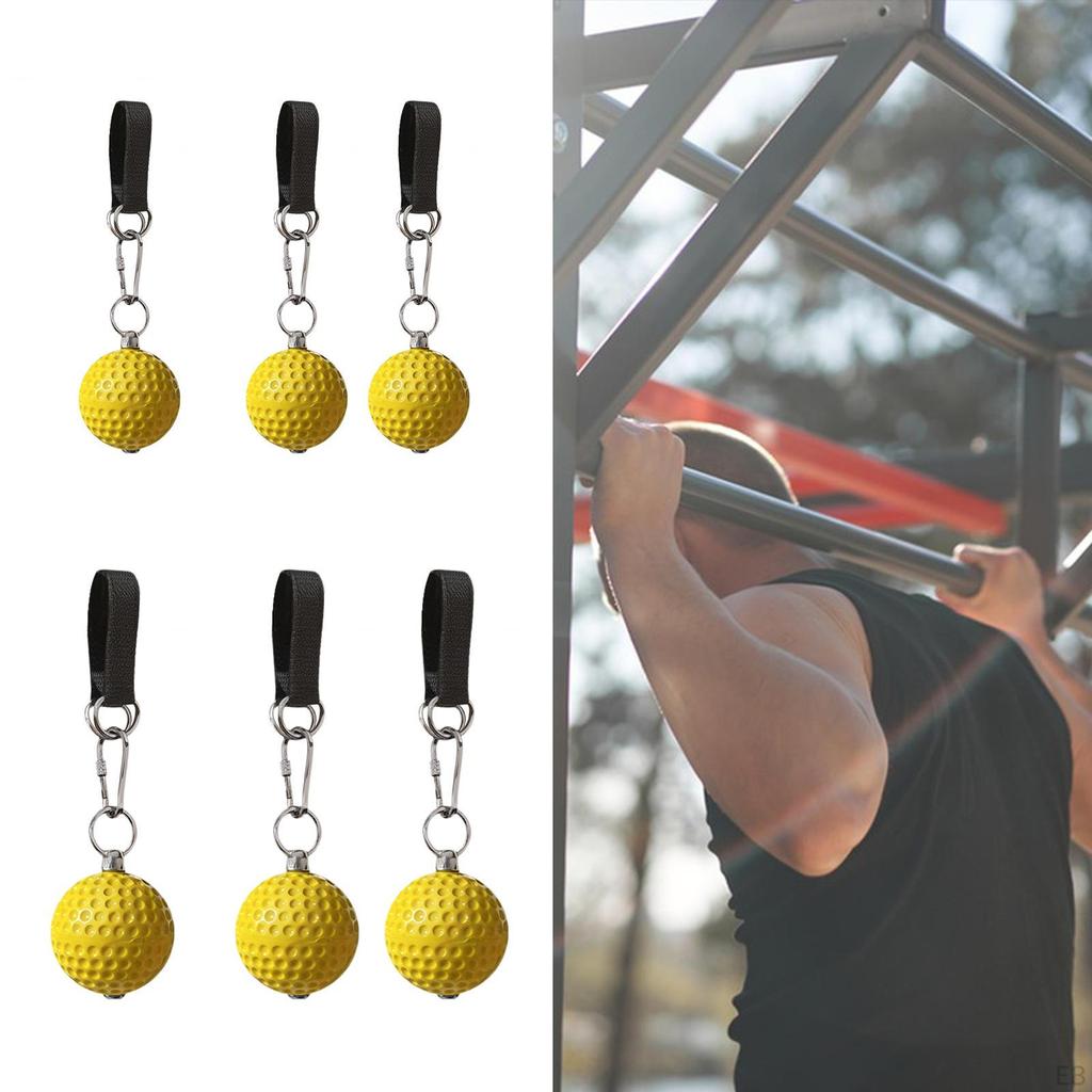 Pull Up Grip Handle Exercise Ball Men Women Training for Home Fitness