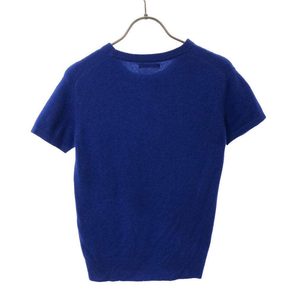 Y's 80-е годы Сделано в Японии Шерстяной Винтажный Свитер с коротким рукавом Вязаный YH-K09-148 Женский Б/У