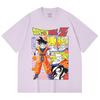 230 г/м² 100% хлопок Dragon Ball V56 Принт Goku Унисекс Тяжелая хлопковая футболка