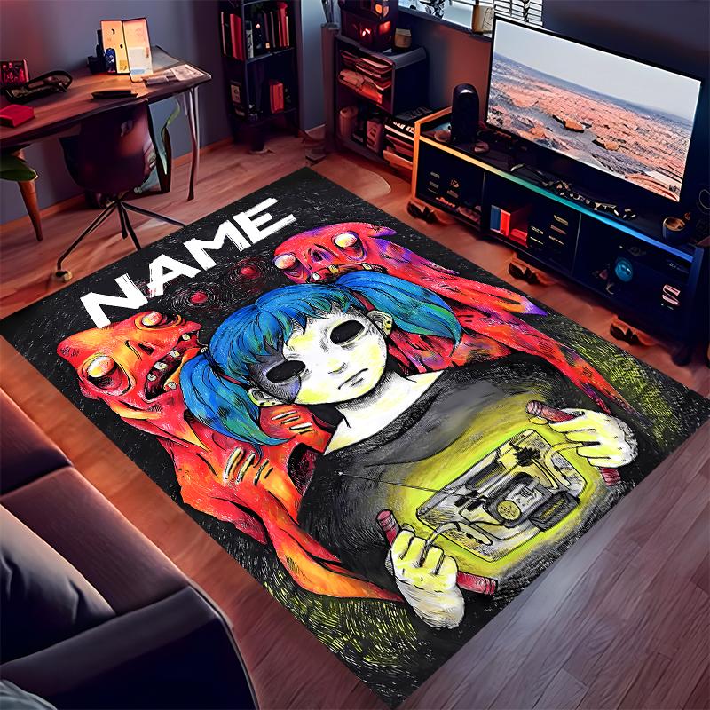 Custom personalization Sally Face Print Area Rug - Soft, Washable Non-Slip Indoor Mat,Living Room,Home&Office Decorative Rug