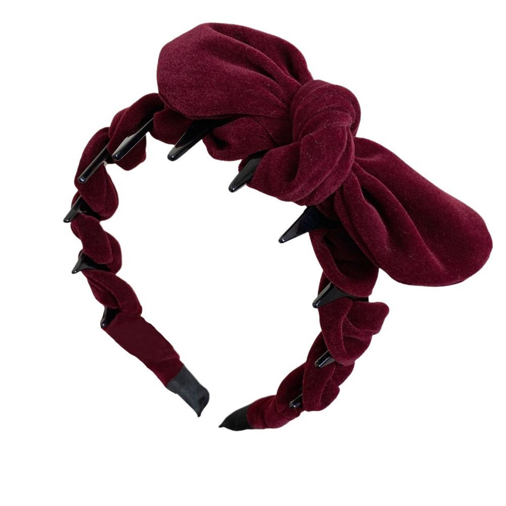 Банты Заколки Бархатный Фасинатор Осенние Повязки для Волос Женщины Девушки
