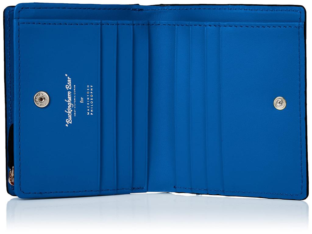 Серия монограмм Buckingham Bear в бумажнике [Macintosh Philosophy] Con/Blue