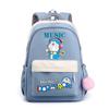 New Animation Peripheral Doraemon School Bag Backpack Cartoon Backpack Large Capacity Student School Bag Stationery