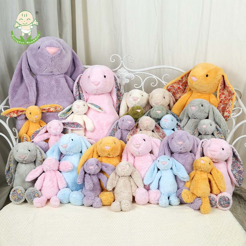 Custom Design Soft Toy Plushie Manufacture Toys Stuffed Animal Plush Custom Bunny Rabbit Cute Stuffed Animal Plush Toy