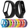 Спортивный ремешок для Mi Band 3 / Mi Band 4 Спортивный силиконовый ремешок для Mi Smart Bracelet 3-го и 4-го поколений Общая модель
