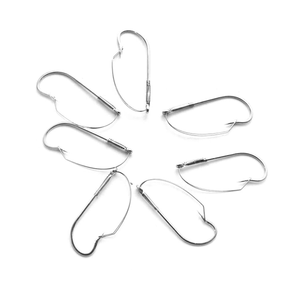 20pcs High Carbon Steel Wacky Rig Hook Weedless Barbed Fly Hook New Carp Fishing Hook
