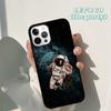 Осенняя Луна Звезды Космос Астронавт Чехол для Телефона для iPhone 17 Air 16 16e 15 12 11 13 14 Pro Max Apple Plus Coque