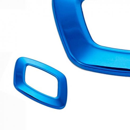 Blue Titanium Auto Seat Adjustment Button Panel Trim For Toyota Camry 2018-