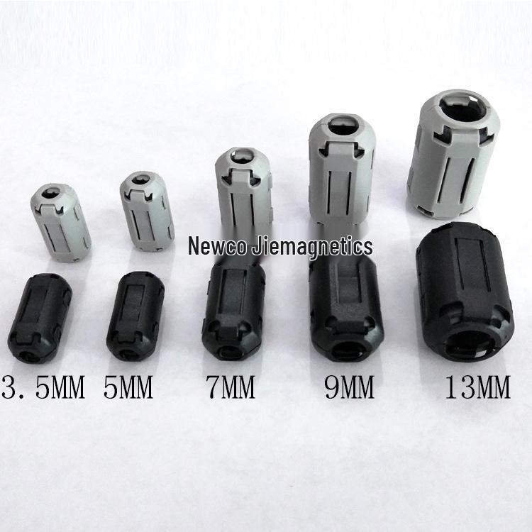 Ферритовое кольцо с защелкой для защиты от помех с экранированием ЭМС из никель-цинкового сплава.