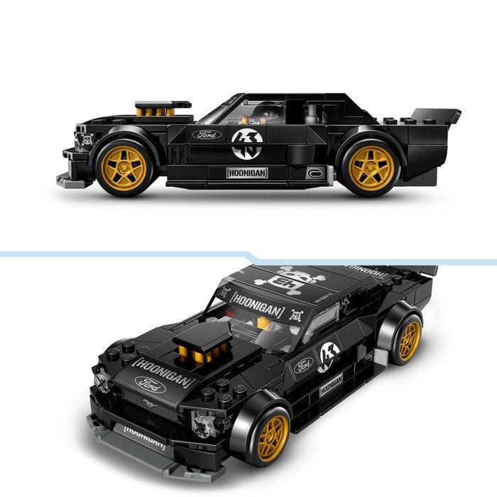 LEGO Speed Champions 77262 La Ford Mustang Hoonicorn V1 de 1965 de Ken Block - Jouet 9 ans