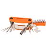 20 in 1 Bike Multitool Professional Portable Integrated Design Bike Repair Tool for Emergency Maintenance Camping Travel