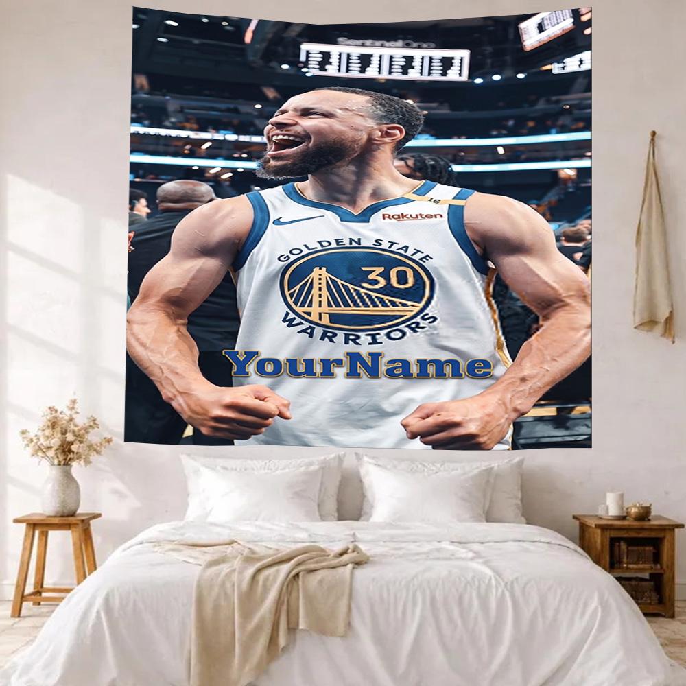 Curry Custom Your Name Wall Decor Tapestry Art For Pet Memorial Birthdaywedding Party Backdrop Family Gift