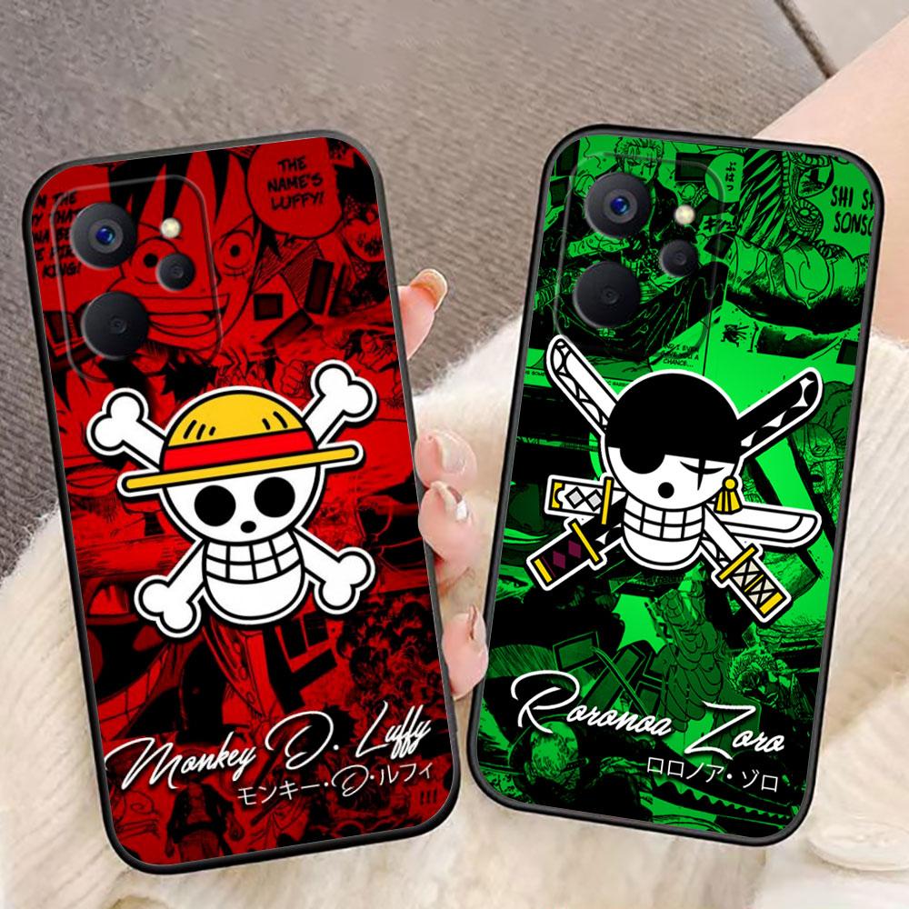 Чехол для телефона One Piece Luffy Zoro Nami для Realme C75 C71 C65 C63 C55 C53 C35 C33 C30 C21 C11 7 6 5 GT NEO 2 NARZO 50 X50 50I