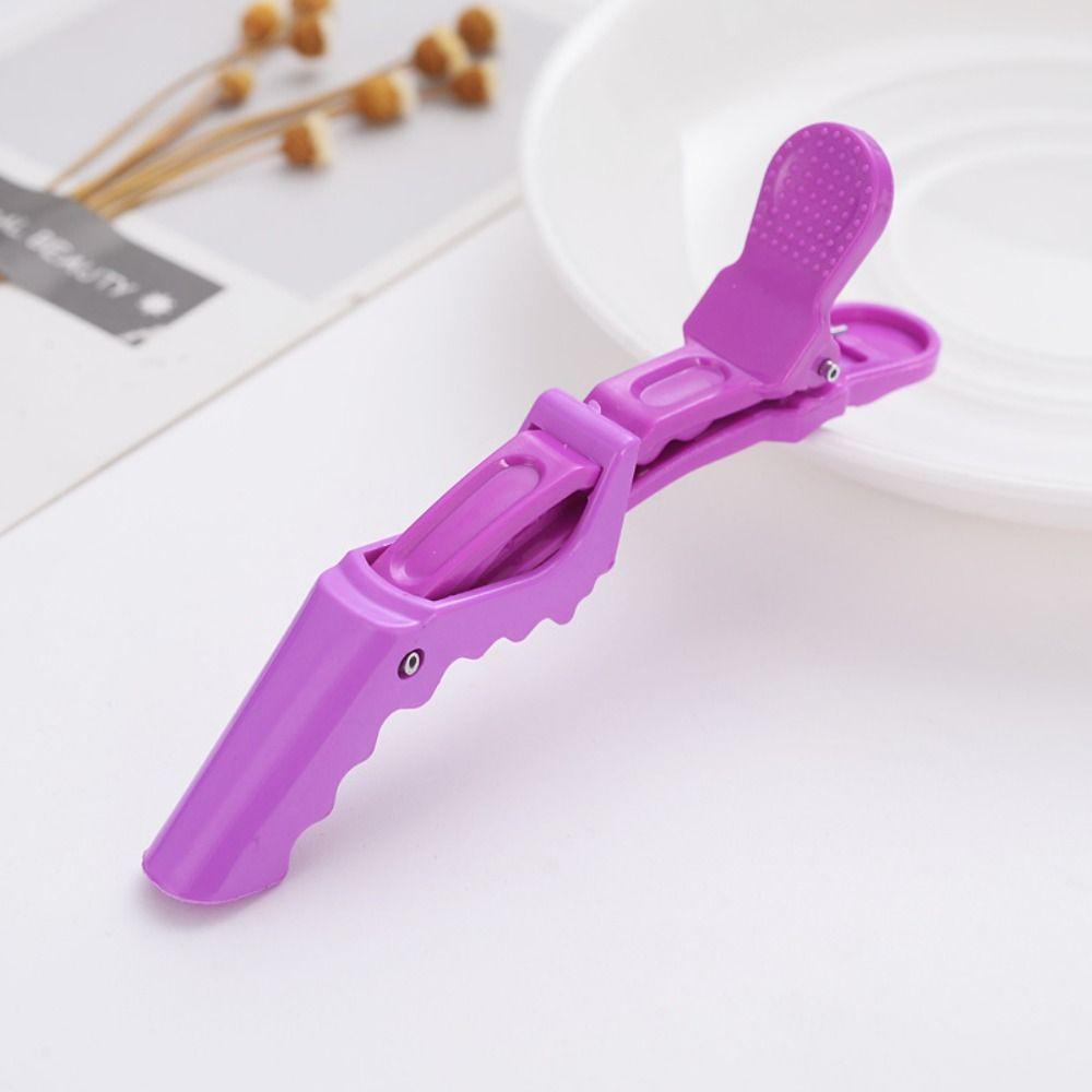 Colorful Crocodile Hairpins Salon Hair Barber Accessories Hairdressing Hair Grip  Men/Women