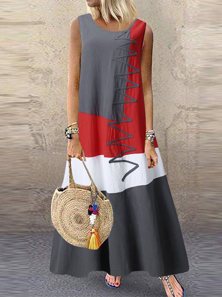Женский лоскутный сарафан летнее макси платье кафтан повседневная туника Vestido женский халат