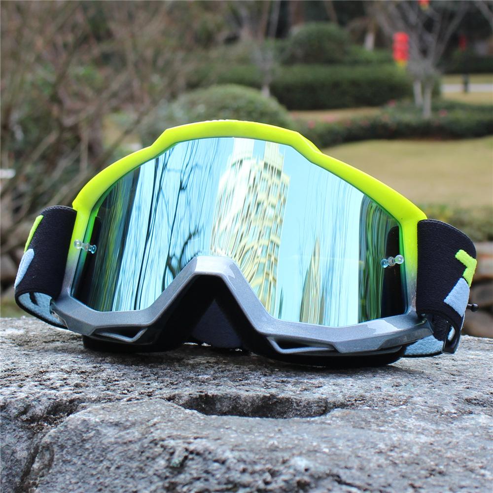 100% genuine goggles, off-road motorcycle helmet, goggles for downhill riding, anti-fog, anti-wind and sand100%Glasses