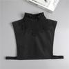 Fashion Half Shirt Style Fake Collar for Women Stand Detachable Collar Fake Girls Vintage Lace Ladies False Blouse Collar Decor