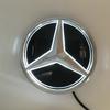 Car Sticker Hot 2026 For Benz Car Front Grill Logo Light mirror face LED Badge Emblem Luminous Decorative Light For Mercedes Ben
