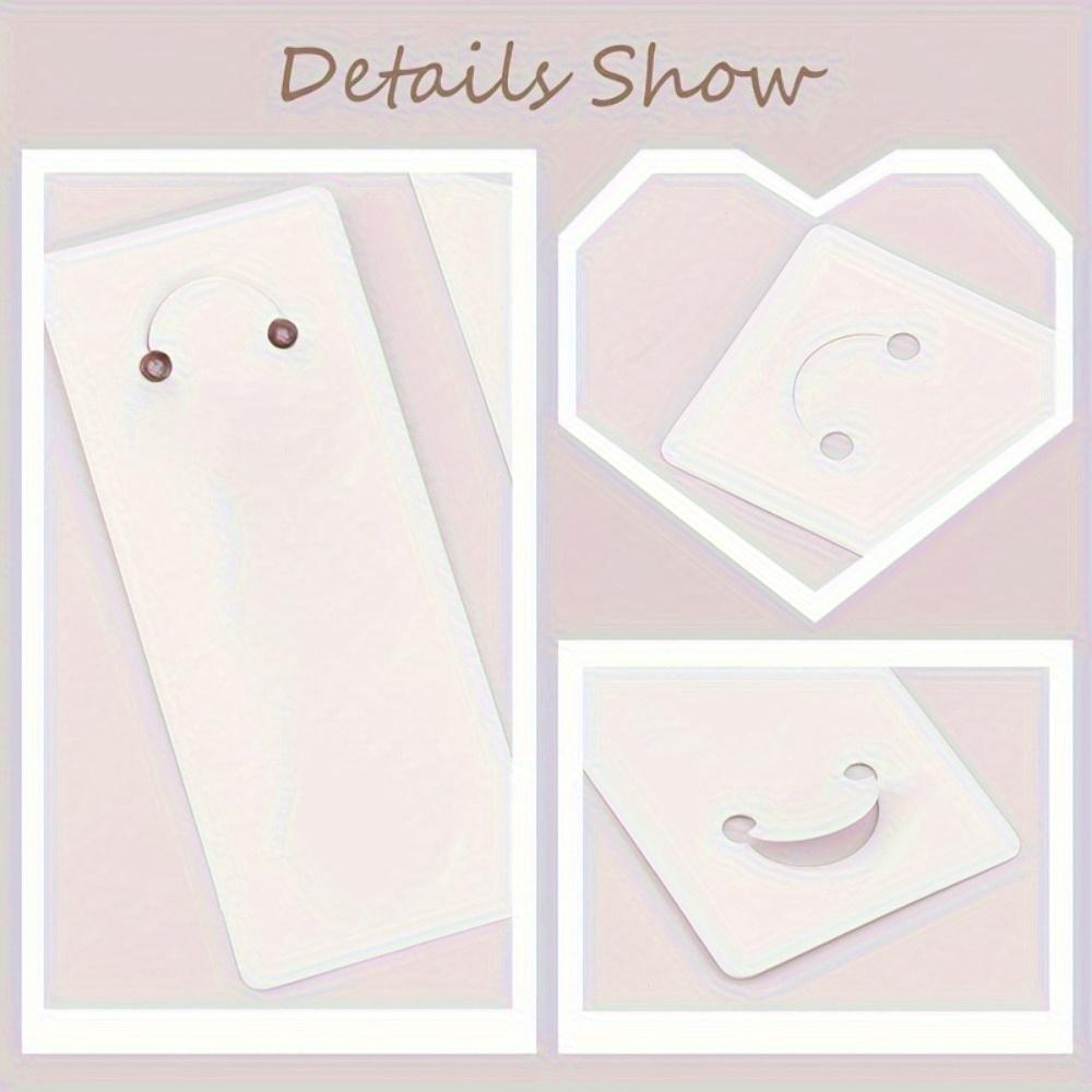 80 шт. Белые брелки для ключей с самозапечатывающимися пакетами, держатели для ювелирных изделий, стеллаж для упаковки для малого бизнеса, практичные и удобные принадлежности