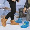 Boys' 2024 Winter Snow Boots: Velvet-Lined, Warm, Waterproof, Non-Slip Children's Cotton Boots