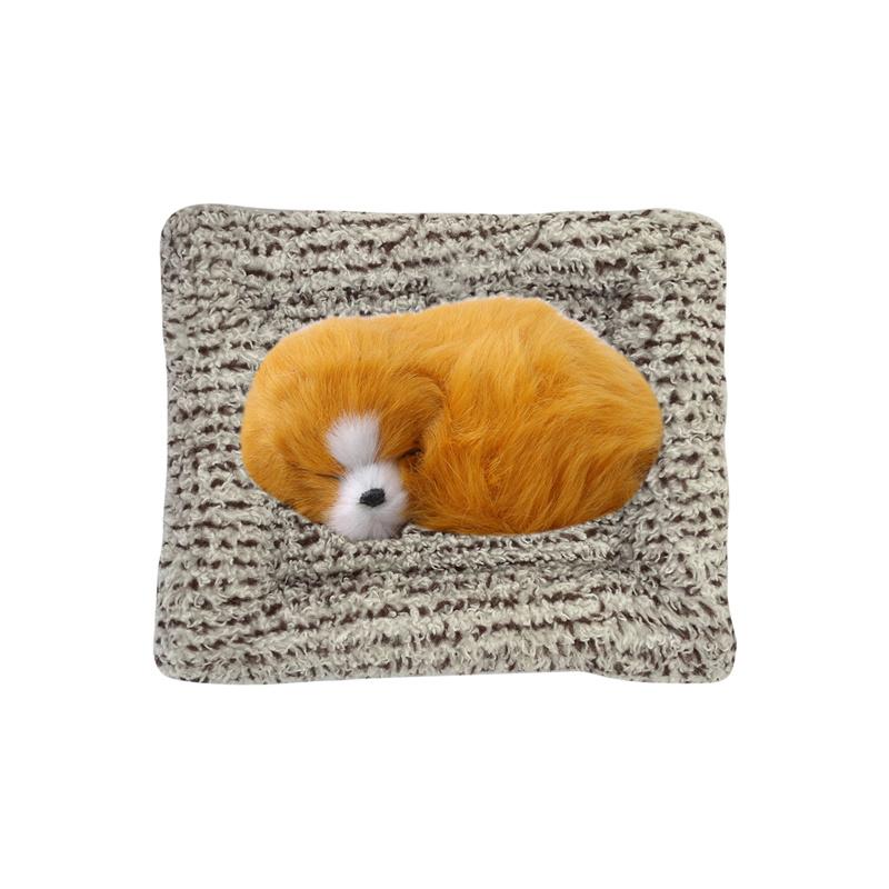 Автомобильные мягкие игрушки Милые плюшевые игрушки-симуляции животных Спящие собаки Игрушка для детей Для аксессуаров для декора интерьера автомобиля